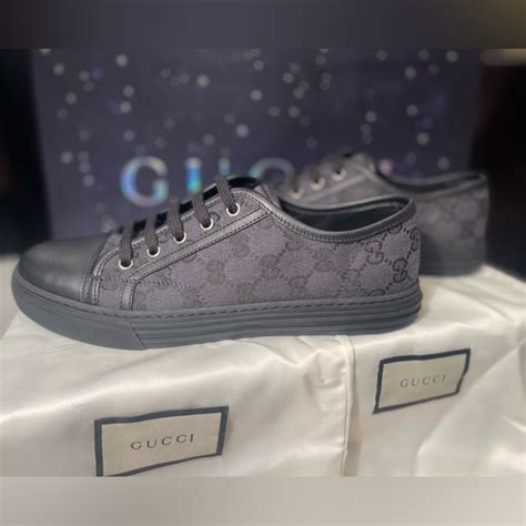 gucci sneakers piombo nero|Amazon.com: Customer reviews: Gucci Men's Original GG .